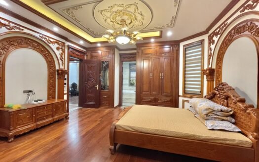 Cho thuê biệt thự đơn lập Vinhomes The Harmony 300m2 x 4 tầng, 5 ngủ đủ đồ