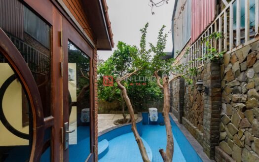 Cho thuê biệt thự 450m2 x 3 tầng full đồ đẹp, ô tô vào tận sân tại Âu Cơ – Tây Hồ