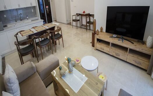 Cho thuê căn hộ 3 phòng ngủ, 111.4m2 đủ đồ view thoáng toà B dự án D’. Le Roi Soleil.